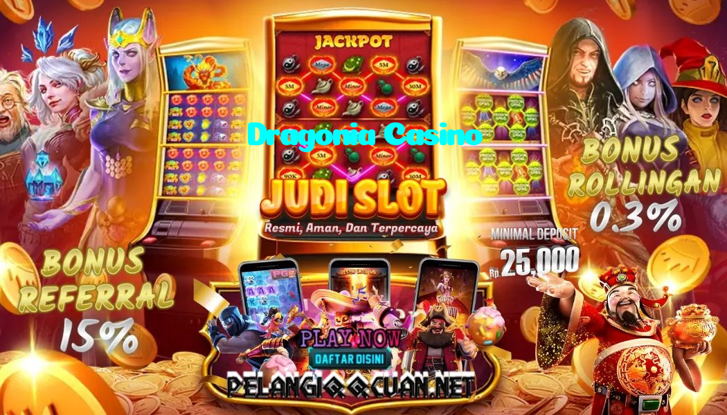Dragonia Casino casino presented on mobile device in Pakistan with slots and live games